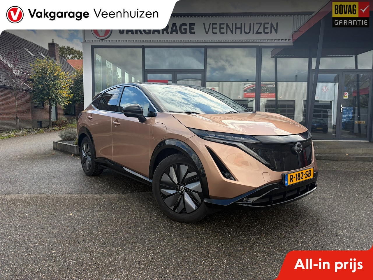 Nissan Ariya - Advance 66 kWh|Rijklaar prijs|360 camera|Elek. stoelen|Stoel/stuur verw.|CarPlay| - AutoWereld.nl