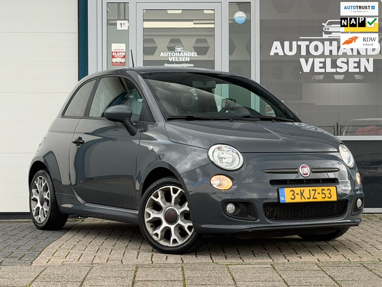 Fiat 500 - 0.9 TwinAir 500S Nap Navi Airco - AutoWereld.nl