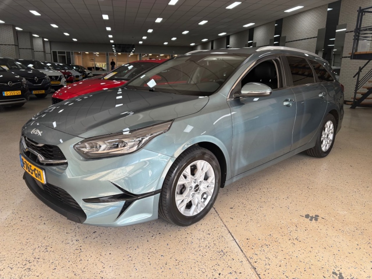 Kia Cee'd - 1.0T-GDi MHEV Autom Half Leder Stoel Stuur verw. ECC Navigatie NAP - AutoWereld.nl