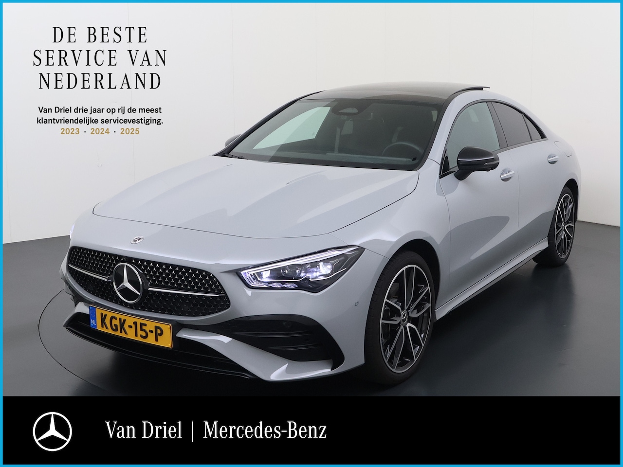 Mercedes-Benz CLA-Klasse - CLA 250 e AMG line | Alpine Panorama Multibeam HUD Keyless Dodehoek - AutoWereld.nl