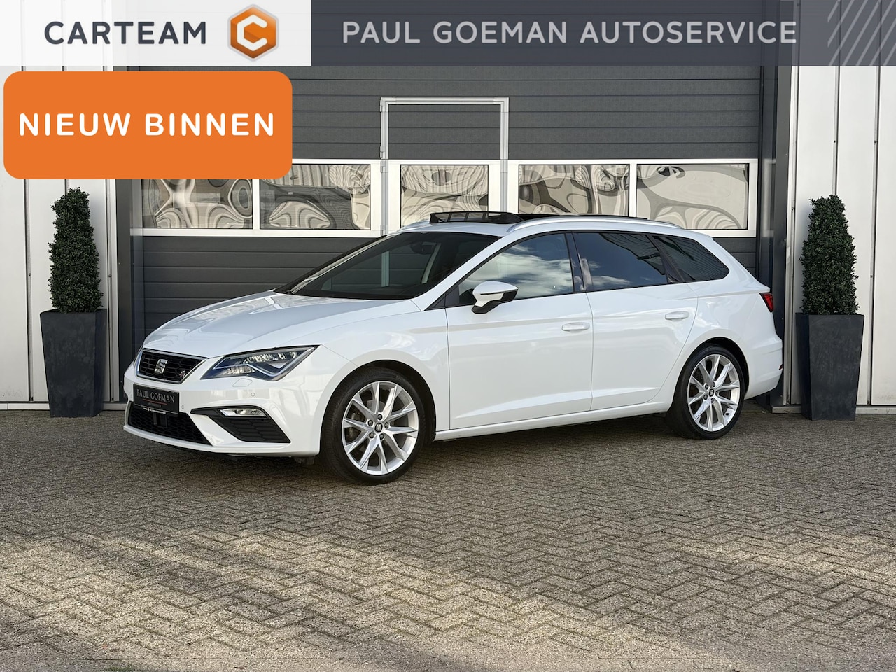 SEAT Leon ST - 1.4 EcoTSI FR Business Intense | LED | Alcantara | Virtual | Pano | Seat Sound | Climate | - AutoWereld.nl