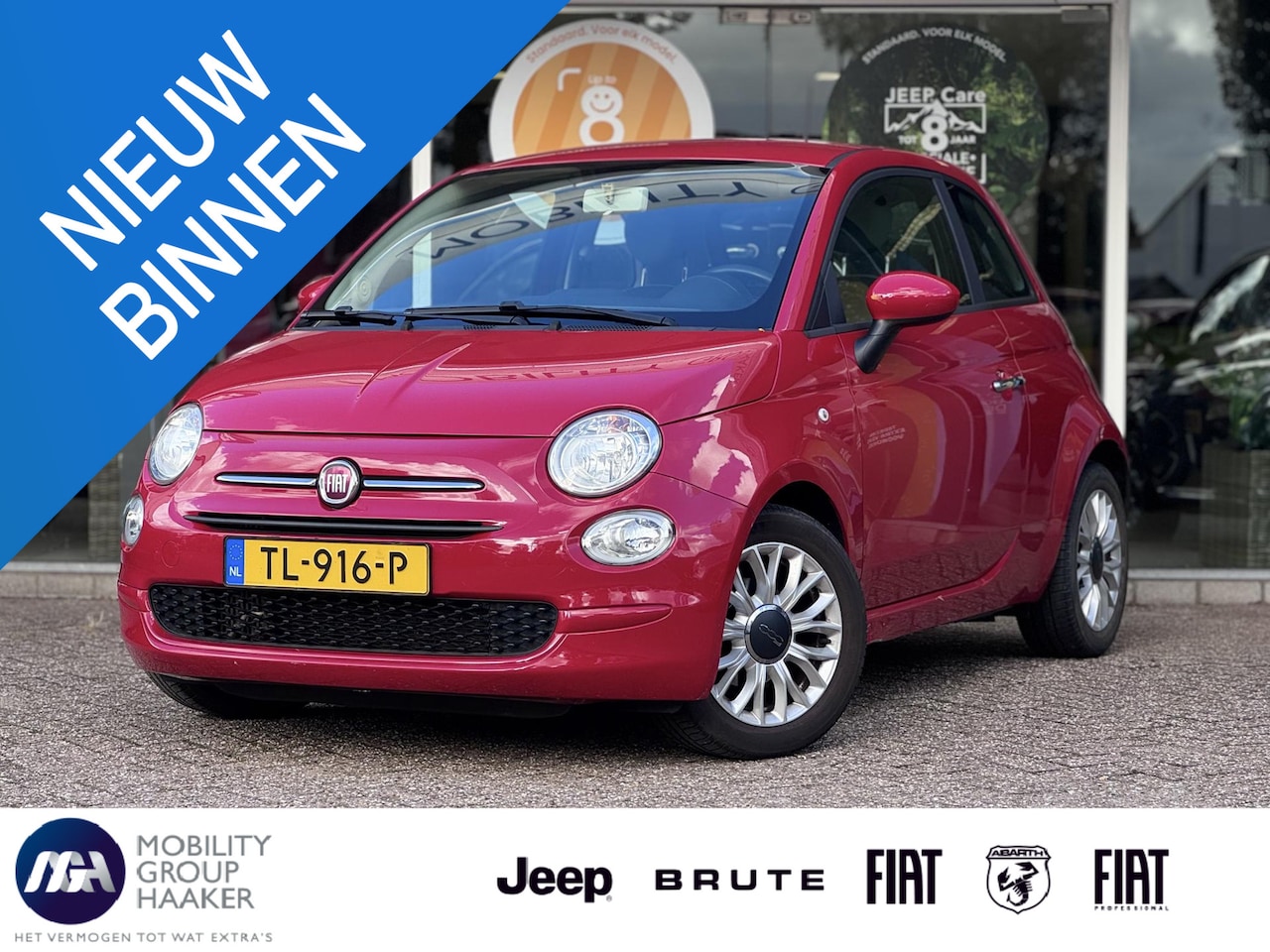 Fiat 500 - 0.9 TwinAir Turbo Popstar | Cruise Control | Trekhaak | Dealeronderhouden - AutoWereld.nl