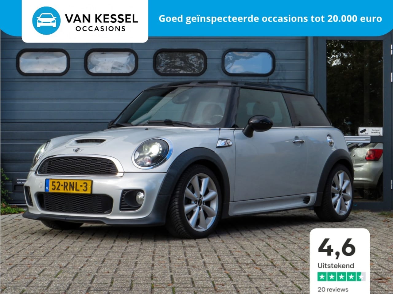 MINI 3-Deurs - 1.6 Cooper S JCW sport | Cruise | Harman Kardon - AutoWereld.nl