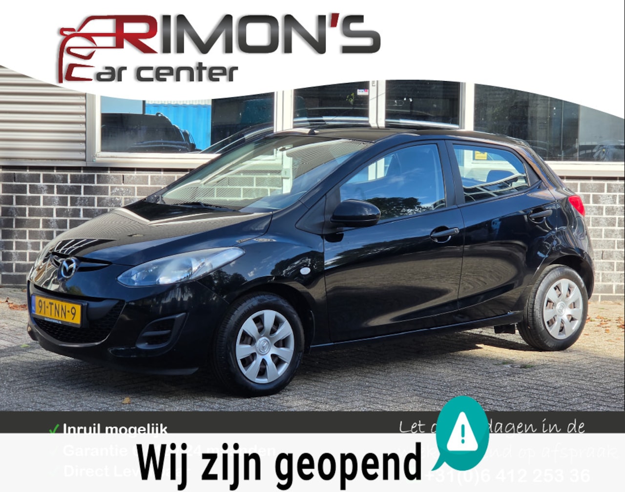 Mazda 2 - 1.3 Cool G3 Gas Airco Dealer Onderhouden 1 Ste Eigenaar - AutoWereld.nl
