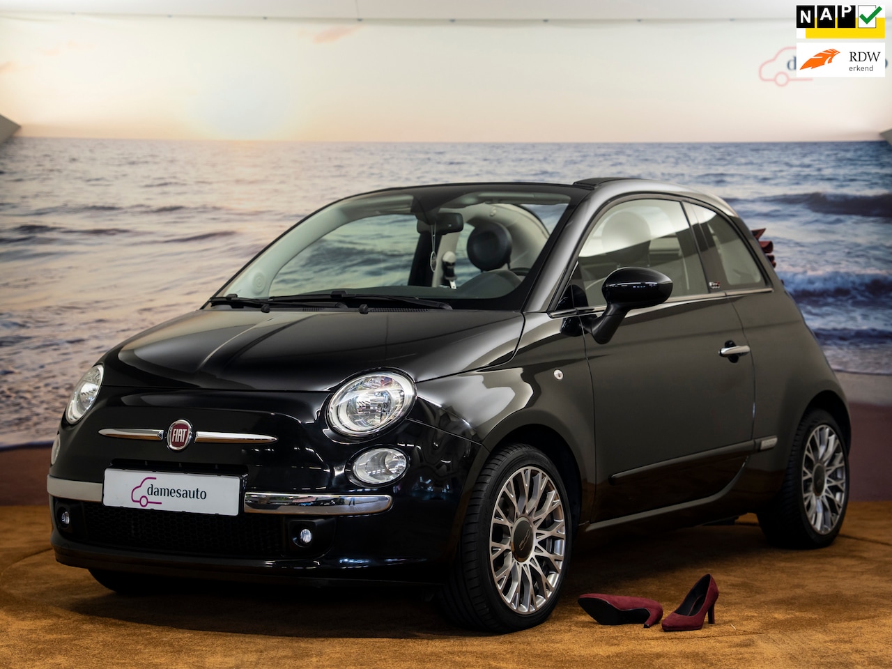 Fiat 500 C - 0.9 Turbo Lounge, cabriolet, automaat, NAP, incl garantie - AutoWereld.nl