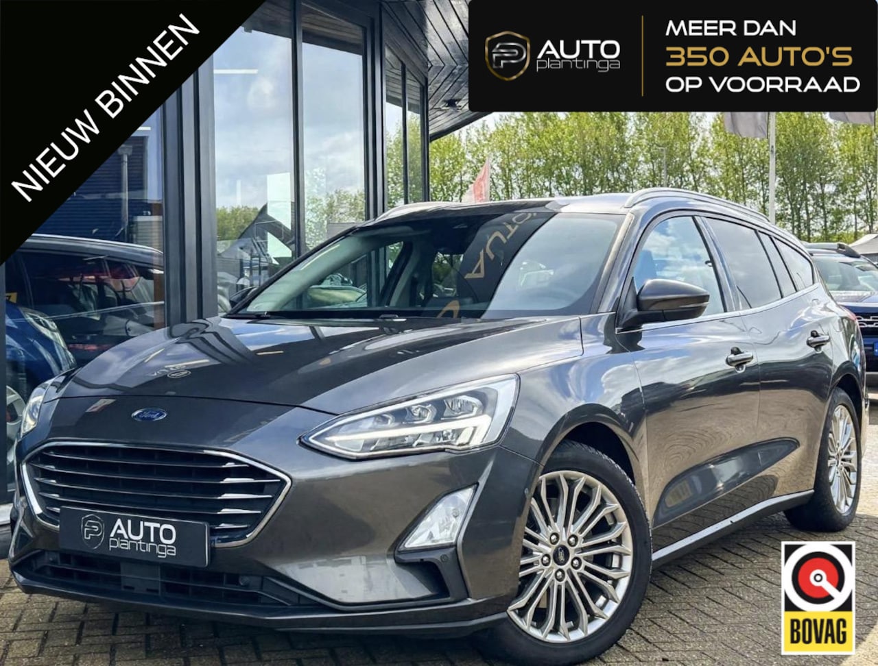 Ford Focus Wagon - 1.0 EcoBoost Titanium Business 125PK | Nette Staat | Trekhaak | B&O Audio | Elektrische Ac - AutoWereld.nl