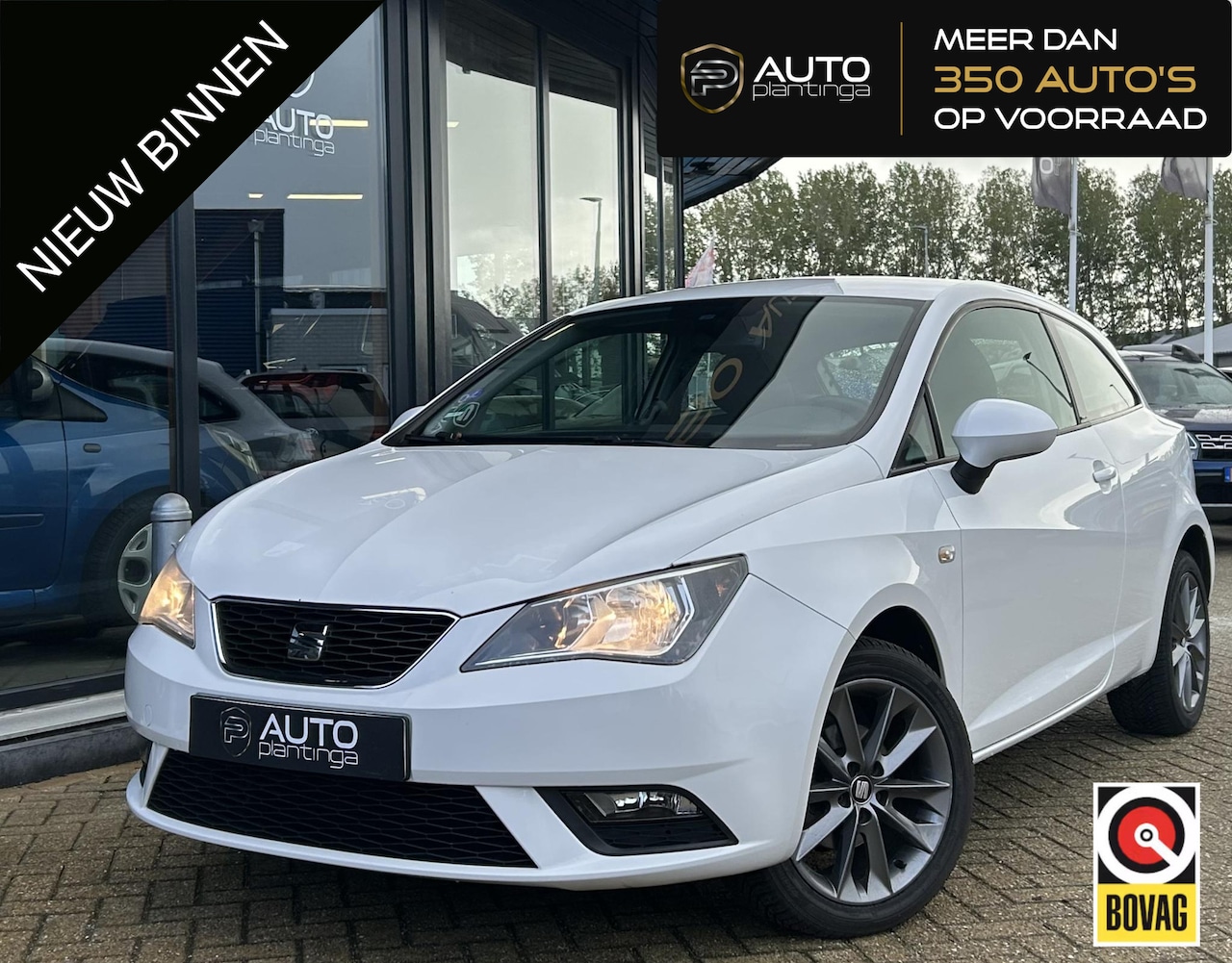 SEAT Ibiza - 1.2 I-Tech | Luxe Half Leder bekleding | Cruise control | Volledige Onderhoudshistorie | - AutoWereld.nl