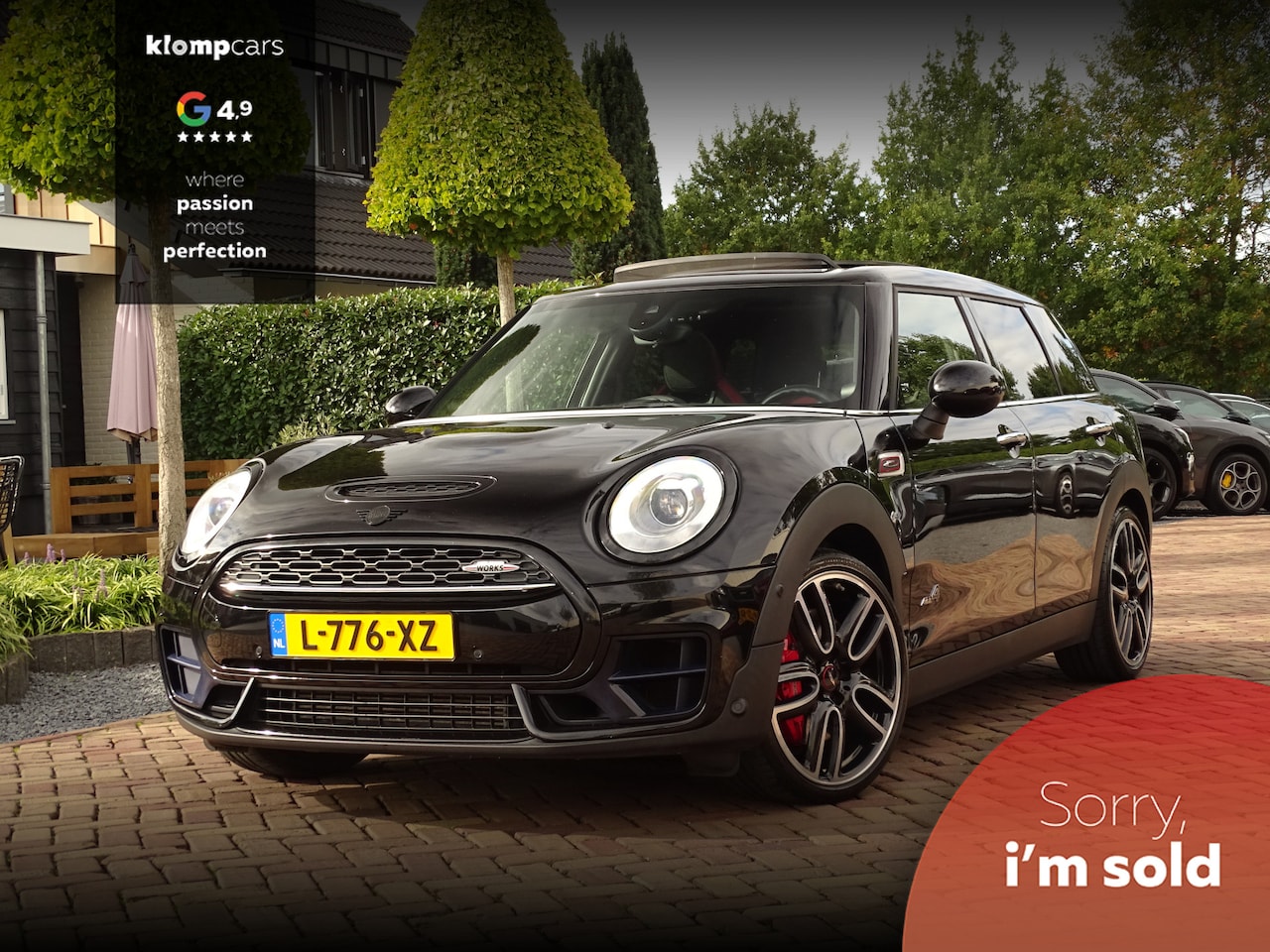 MINI Clubman - 2.0 JCW 232PK | ALL4 H+K | Sportuitlaat |SCHUIFDAK! - AutoWereld.nl