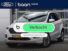 Ford Kuga - 1.5 EcoBoost Vignale Pano dak | White Platinum | Trekhaak | Stoelverw. | Camera | SONY | 2