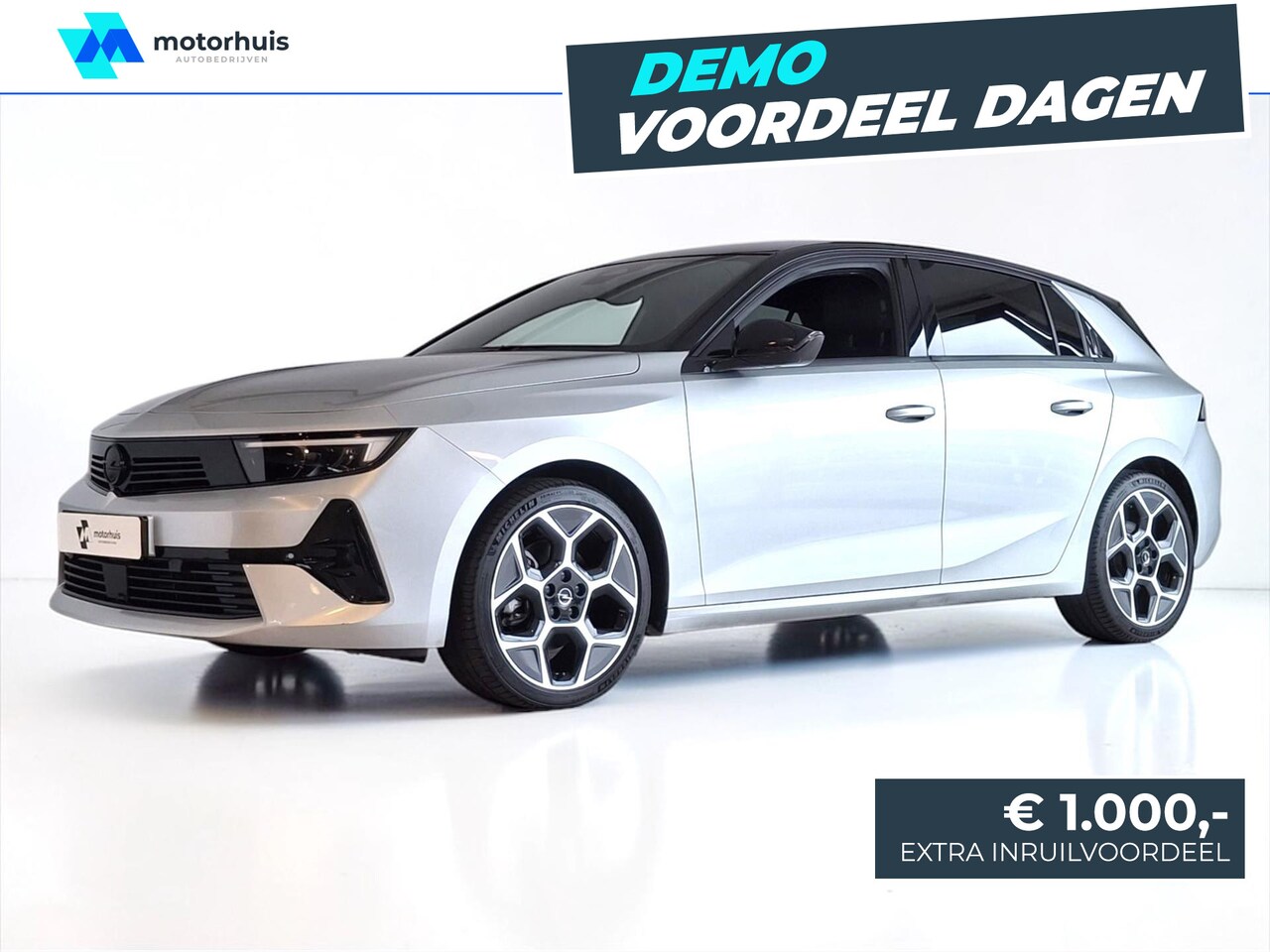 Opel Astra - 1.2 Turbo Hybrid 136pk Start/Stop eDCT GS CAMERA STOELV APPLE CARPLAY - AutoWereld.nl
