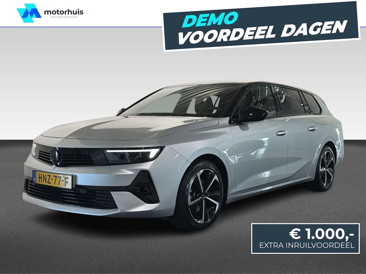 Opel Astra Sports Tourer - 1.2 Turbo Hybrid 136pk Start/Stop eDCT GS - AutoWereld.nl
