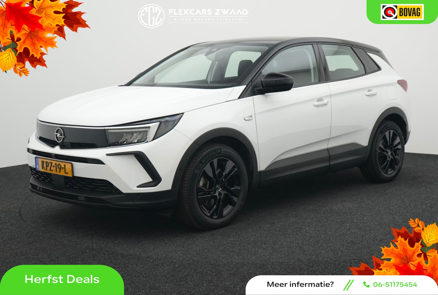 Opel Grandland - 1.6 Turbo Plug-In Hybrid Business Edition - Automaat - Navi - Winterpakket - Camera - Park - AutoWereld.nl