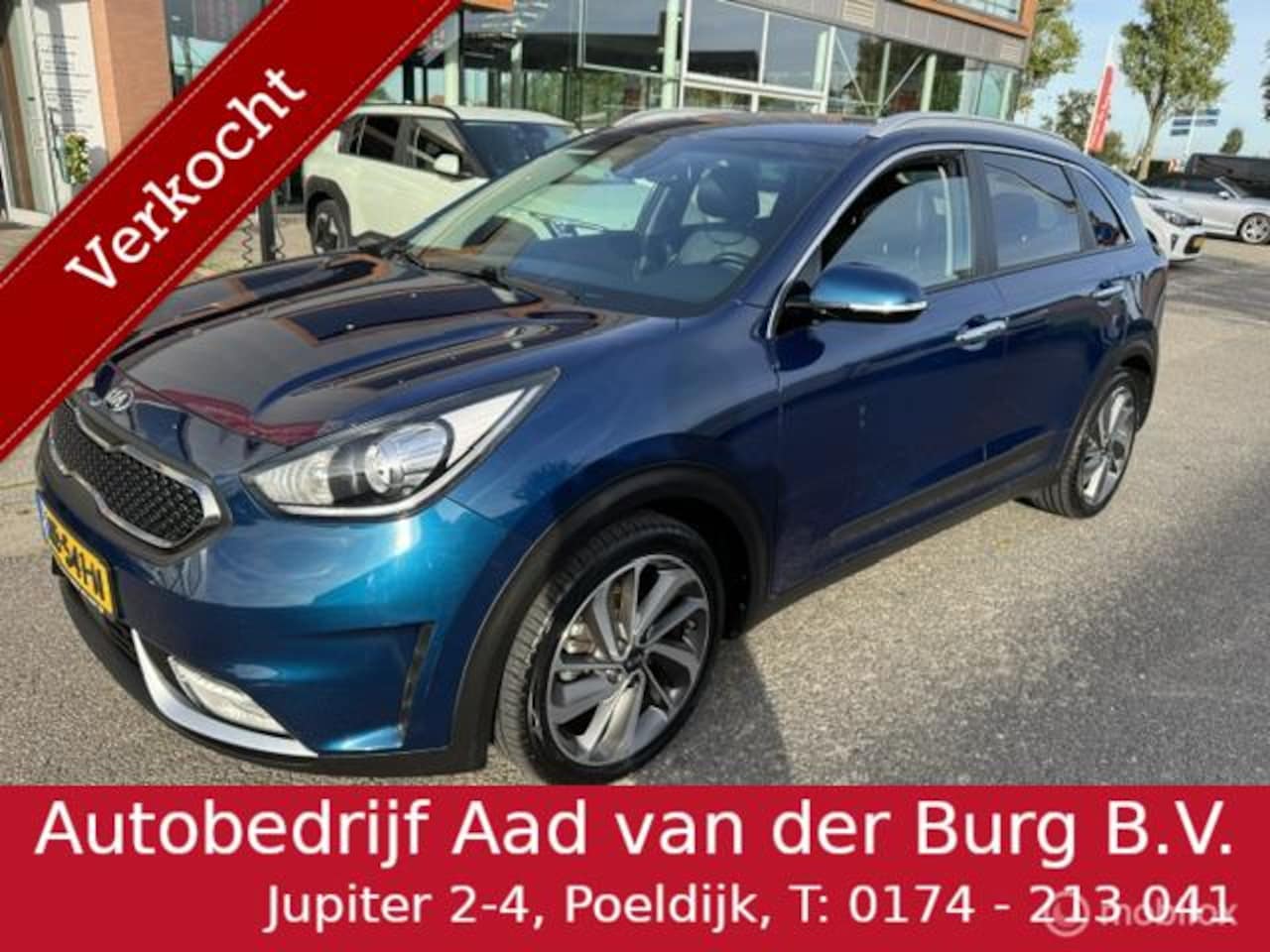 Kia Niro - 1.6 GDi Hybrid ExecutiveLine Stoel verwarming & verkoeling , stuur verwarmd, Parkeerhulp v - AutoWereld.nl