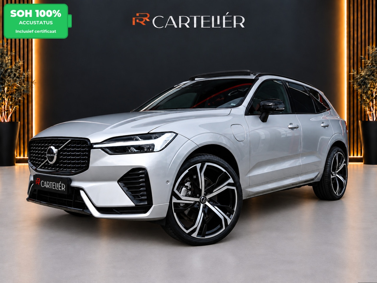 Volvo XC60 - 2.0 R-Design 398PK AWD Long Range | Pano | H&K | Orrefors | Leder | Memory | Carplay - And - AutoWereld.nl