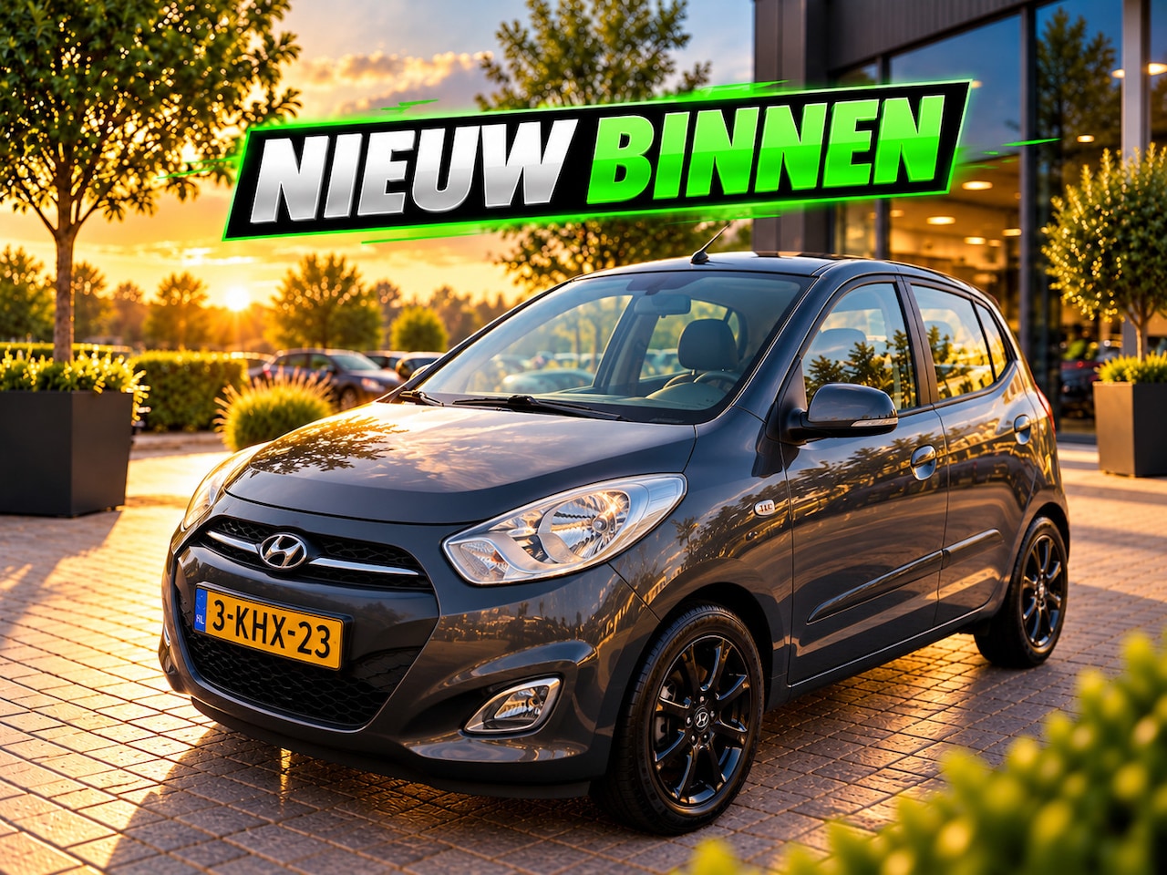 Hyundai i10 - 1.0 Black pack//Nette auto - AutoWereld.nl