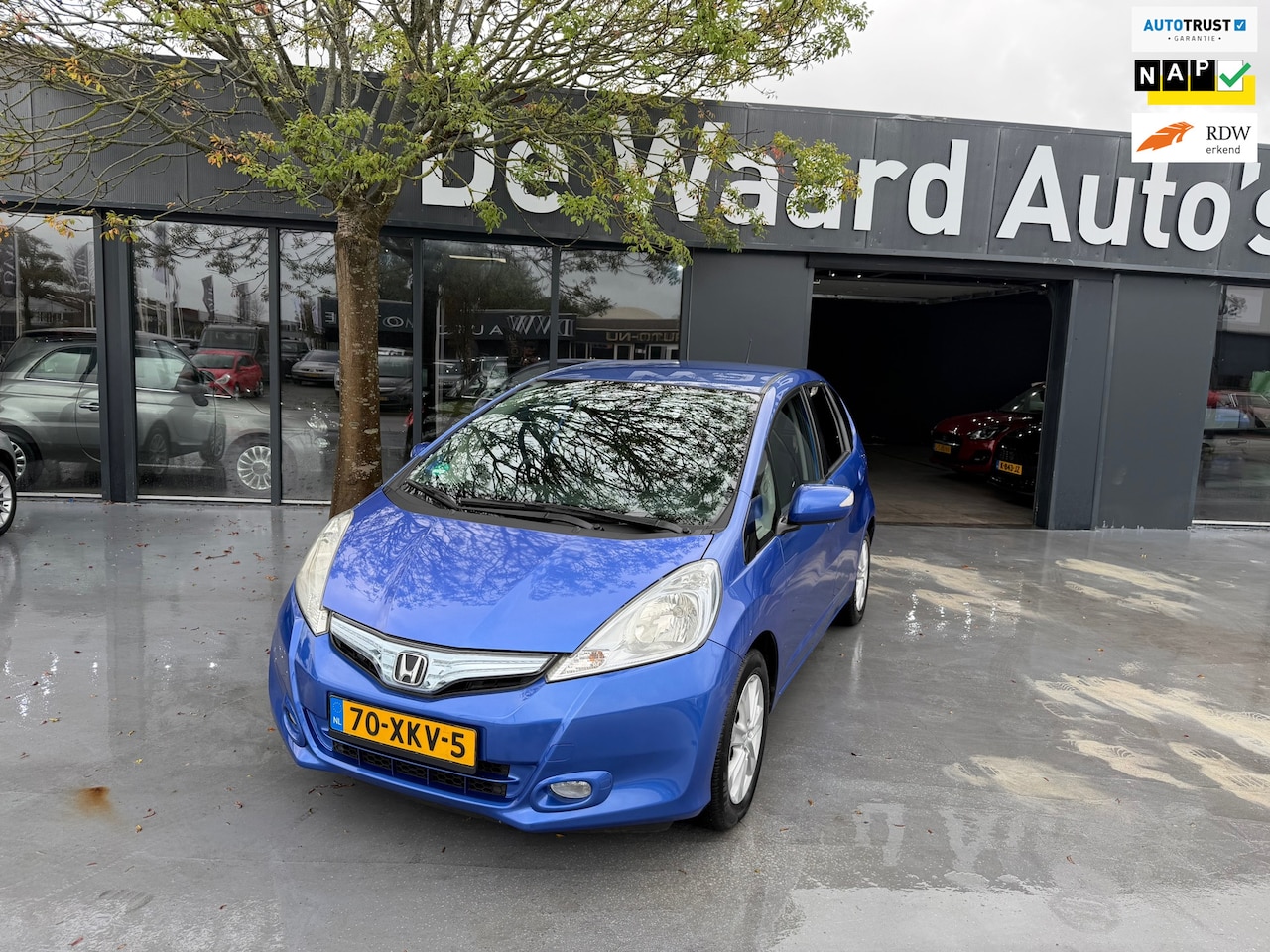 Honda Jazz - 1.4 Hybrid Business Mode +/ automaat/Hybride/airco/cruise/NAP/ LM velgen/Navi/12 maanden g - AutoWereld.nl