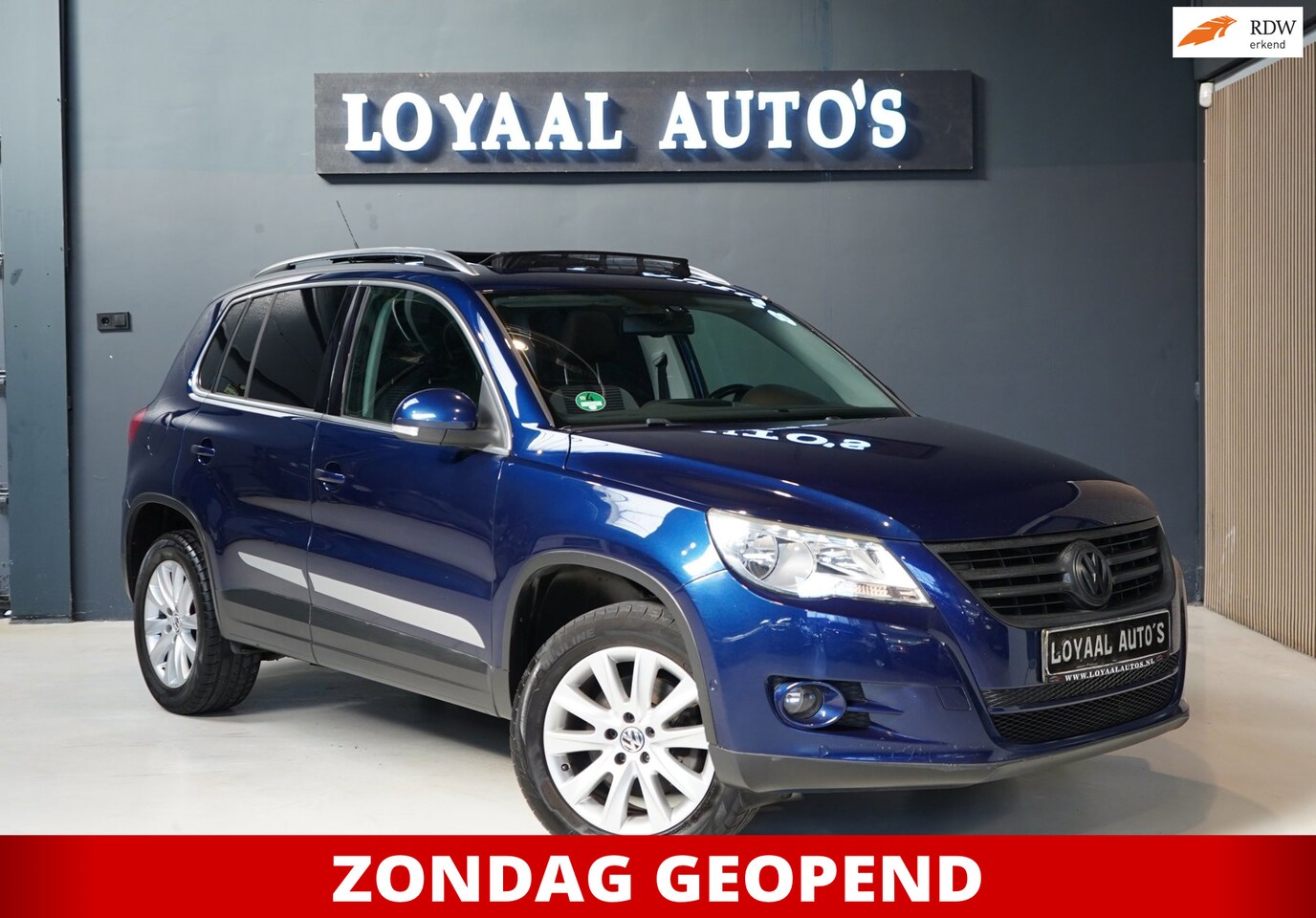 Volkswagen Tiguan - 2.0 TSI Sport&Style 4Motion | AUT | ACHTERUITRIJC. | CRUISE | TREKHAAK | STOELVER. | AUTOH - AutoWereld.nl