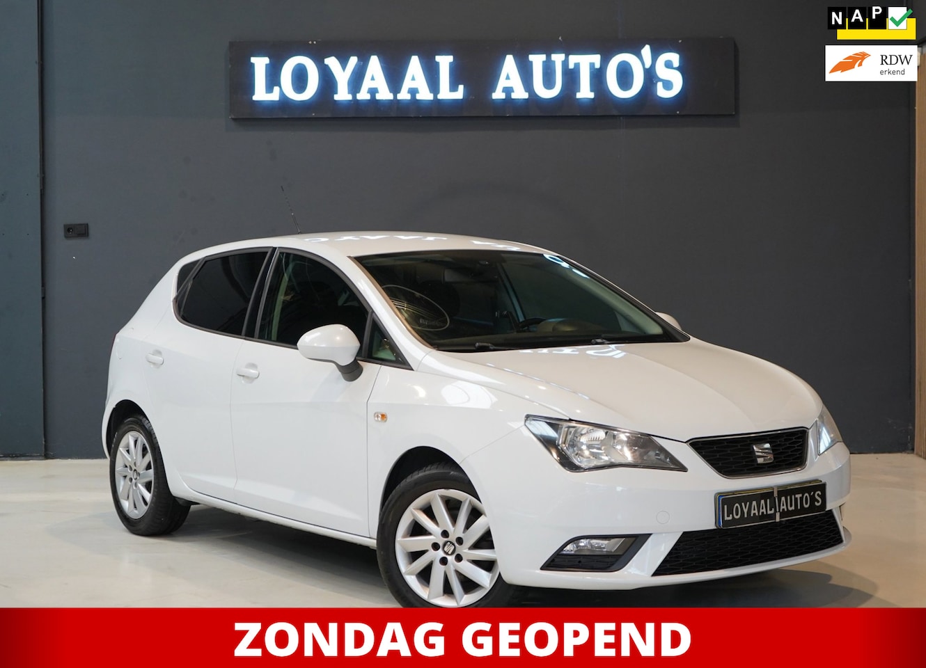 SEAT Ibiza - 1.2 TSI Style | AIRCO | TREKHAAK | NAP | APK | ELEK. RAMEN - AutoWereld.nl