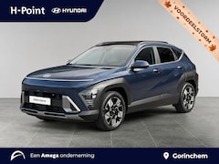 Hyundai Kona - Premium Sky 1.6 GDI HEV 137pk | SCHUIF/KANTELDAK | FULL LED | PREMIUM LEDER | ADAPTIVE CRU