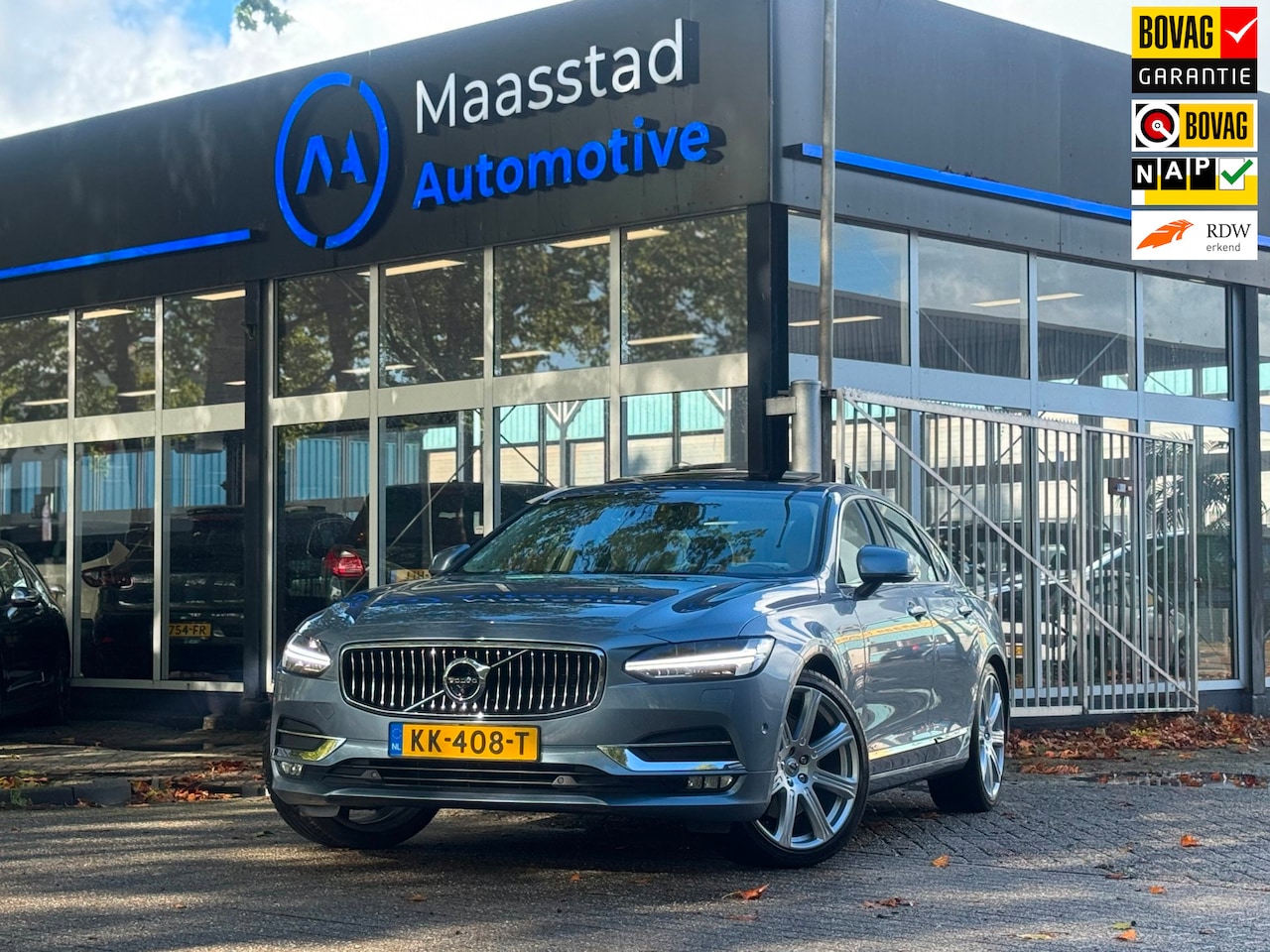 Volvo S90 - 2.0 T5 Inscription Schuifdak Bower & Wilkons 1e Eig 100% Dealer onderhouden - AutoWereld.nl