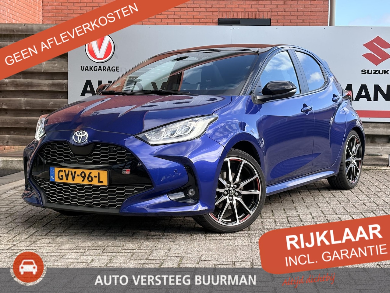 Toyota Yaris - 1.5 Hybrid 130 GR SPORT Panoramadak, Sportstoelen, GR SPORT Plus Pack, 18" Lichtmetalen Ve - AutoWereld.nl