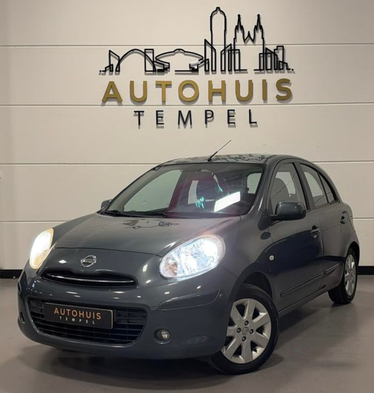 Nissan Micra - 1.2 Connect Edition Automaat 1E Eigenaar Nap Airco Climate Cruise Parkeersensoren - AutoWereld.nl