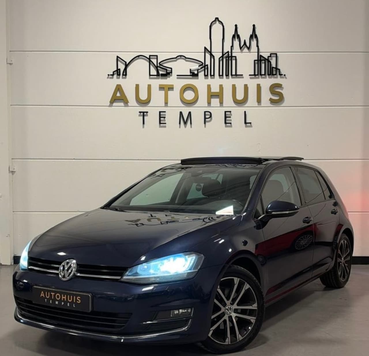 Volkswagen Golf - 1.4 TSI Highline Allstar Automaat Pano Cruise Climate Pdc Navi - AutoWereld.nl