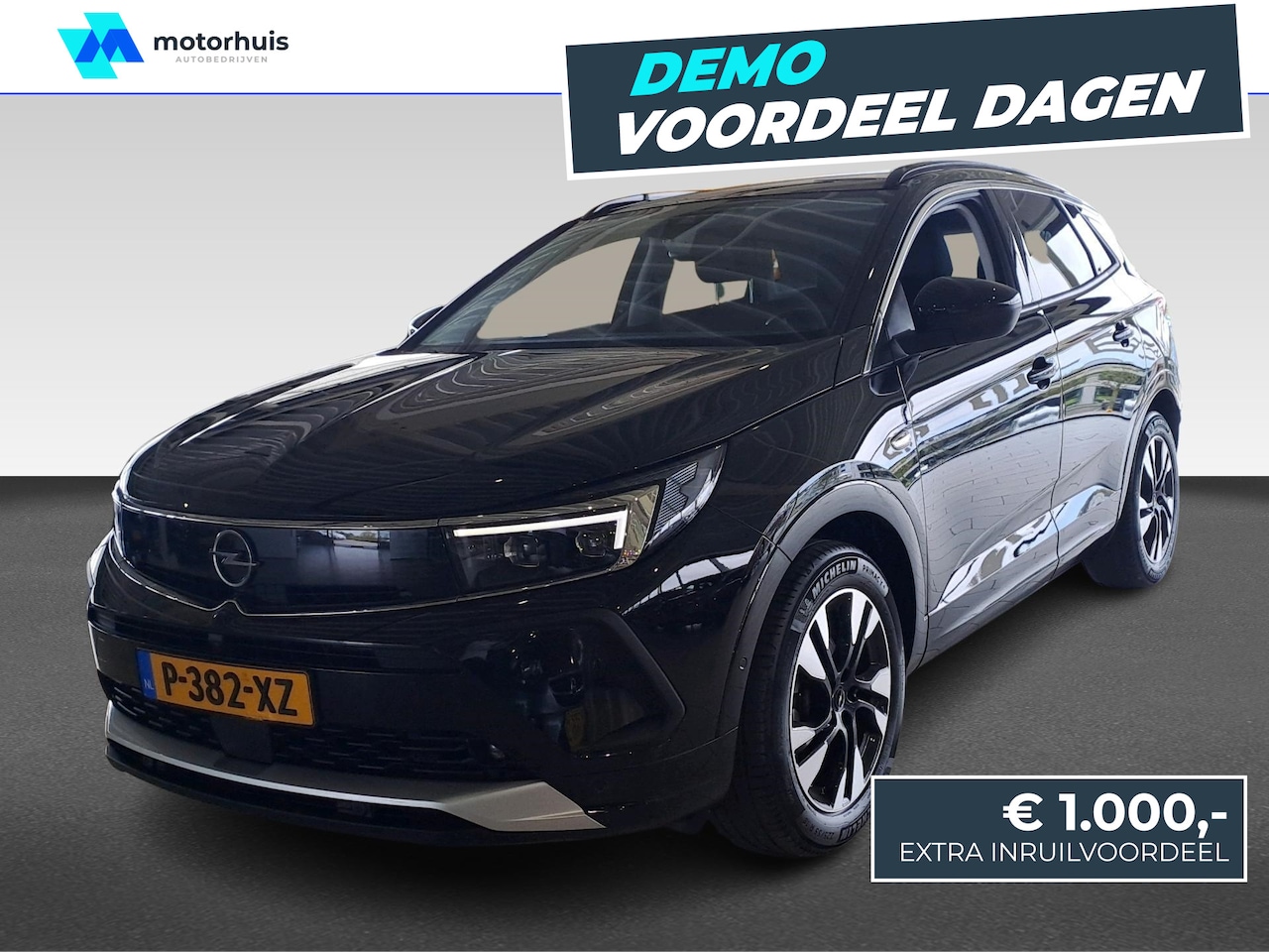 Opel Grandland - 1.2 Turbo 130pk S&S Aut Business Elegance | Achteruitrijcamera | Airco | Alcantara bek - AutoWereld.nl