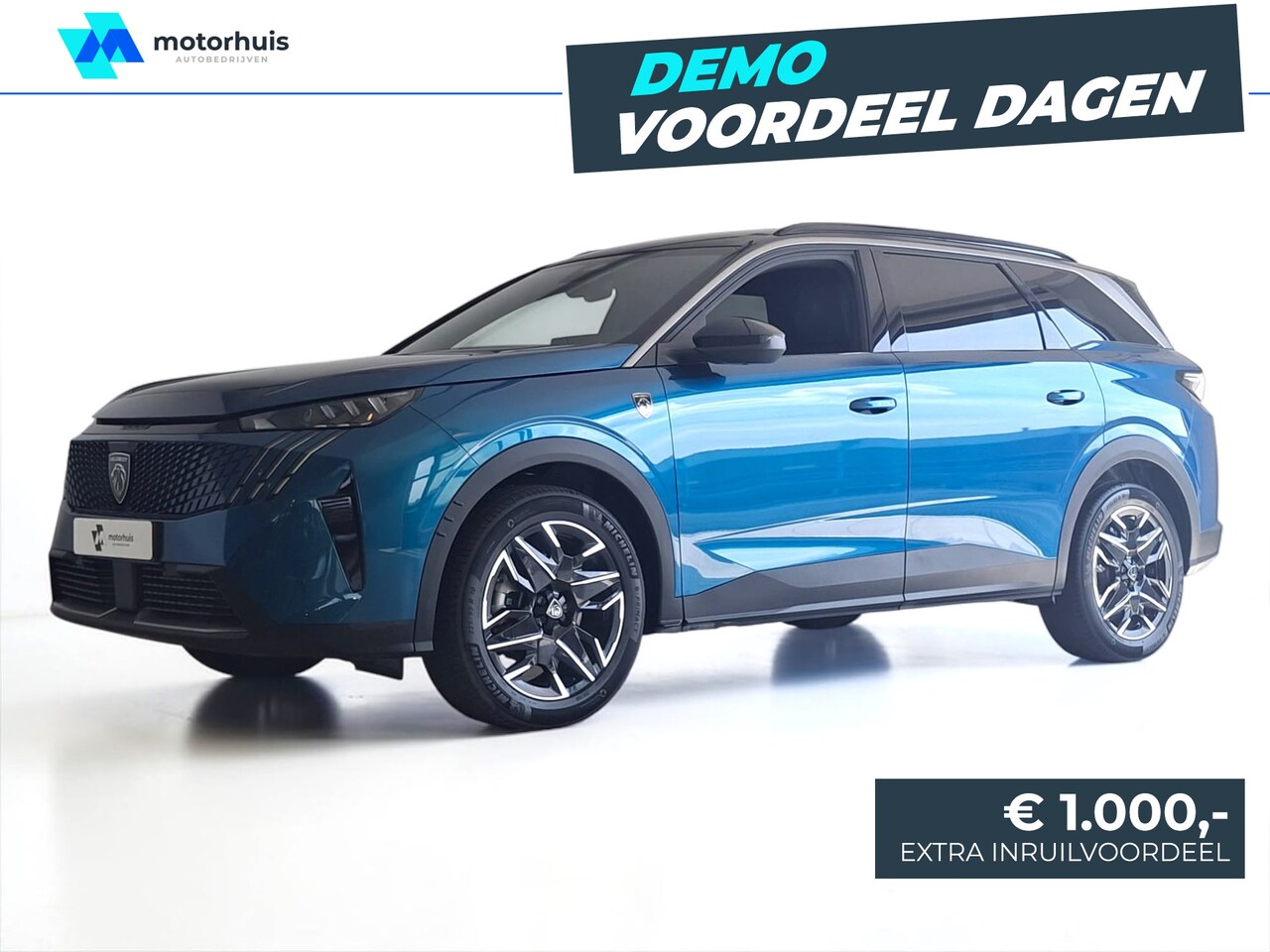 Peugeot 5008 - 1.2 Hybrid 145PK GT 7p LED CAMERA WINTERPACK APPLE CARPLAY - AutoWereld.nl