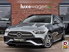 Mercedes-Benz C-klasse Estate - 300 e AMG Line Pano Distr HUD 360 Stoel-vent Night