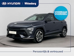 Hyundai Kona - 1.6 GDI HEV N Line Sky Panoramadak | 19 Inch velgen | Apple Carplay | Achteruitrijcamera