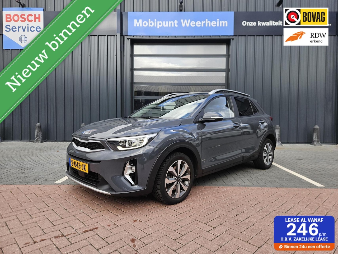Kia Stonic - 1.0 T-GDi MHEV DynamicLine AUTOMAAT | VEEL OPTIES! - AutoWereld.nl