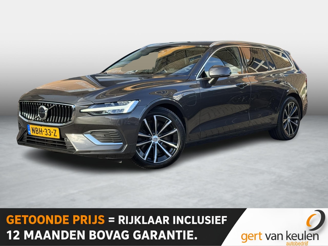 Volvo V60 - 2.0 T6 Plug-in hybrid AWD Core Bright T6 AWD Plugin Hybrid LONG RANGE 19 KWh CORE BRIGHT T - AutoWereld.nl