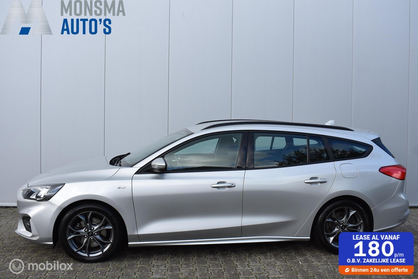 Ford Focus Wagon - 1.0 EcoBoost 125pk ST Line Business Navi Clima Cruise PDC 17" LMV - AutoWereld.nl