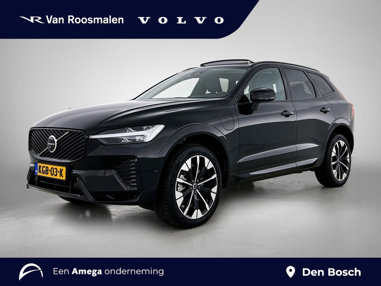 Volvo XC60 - 2.0 T6 Plug-in hybrid AWD Ultra Dark | Luchtvering | Panoramadak | Trekhaak | H&K | Memory - AutoWereld.nl