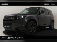 Land Rover Defender 110 - 2.0 P300e 110 X-DYNAMIC SE SANTORINI BLACK|PANO.DAK|TREKHAAK|20"|COLD CLIMATE PACK|STOELVE
