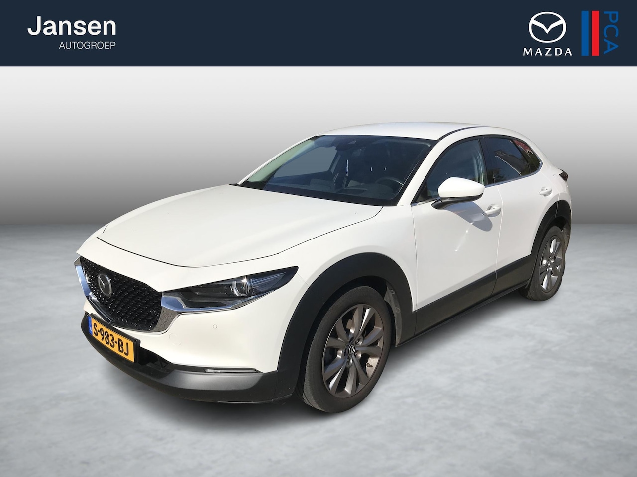 Mazda CX-30 - 2.0 e-SkyActiv M Hybrid Automaat, 18 Inch LMV, Apple Carplay, HUD, Clima Navi, Adap. Cruis - AutoWereld.nl