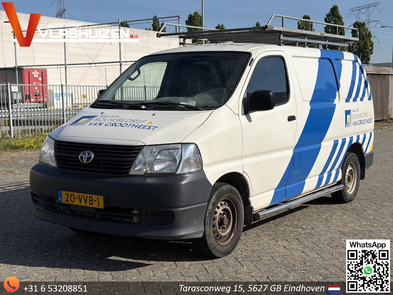Toyota HiAce - 2.5 D-4D KWB Comfort | € 4.950,- NETTO! | Bijrijdersbank | Imperiaal | Trekhaak | - AutoWereld.nl