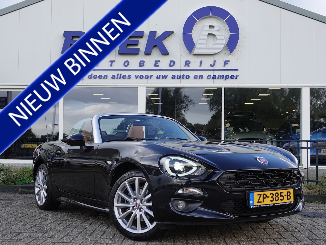 Fiat 124 Spider - 1.4 MultiAir 140PK Turbo Lusso VOL LEER | KEYLESS | CRUISE | LMV | AIRCO - AutoWereld.nl