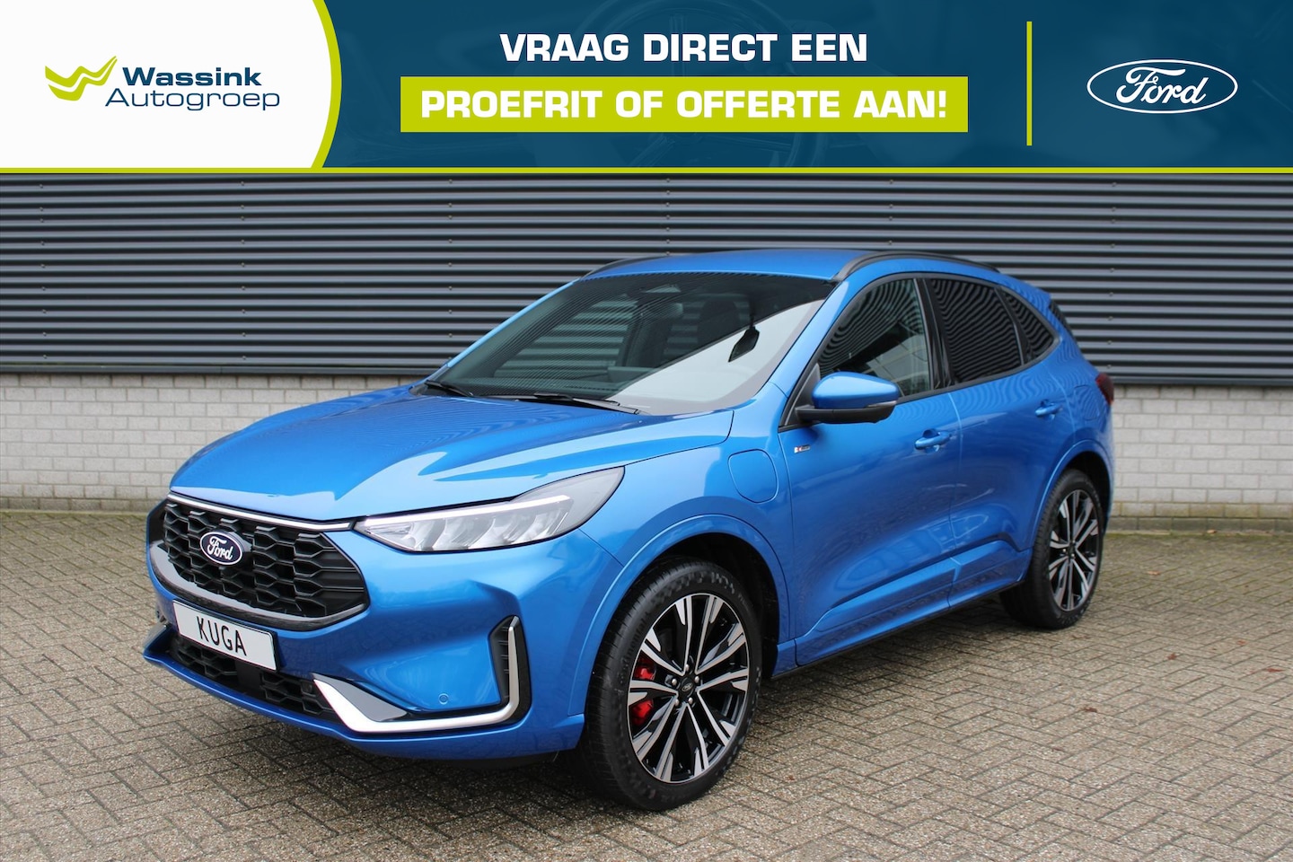 Ford Kuga - ST-Line X 2.5 PHEV 243pk Automaat I Winter Pack I 20 Inch Lichtmetalen Velgen I Voorraadac - AutoWereld.nl
