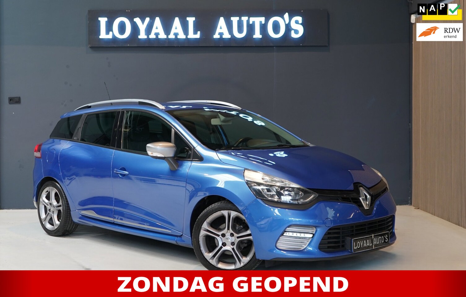 Renault Clio Estate - 1.2 GT | AUT | NAVI | AIRCO | CRUISE | PDC | APK | NAP. - AutoWereld.nl