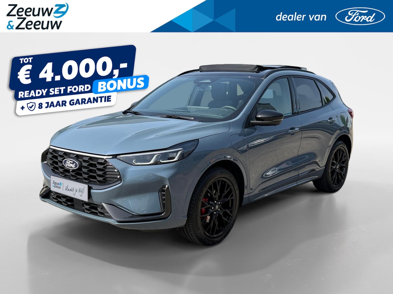 Ford Kuga - 2.5 PHEV BlueCruise Edition | 3 Weken Verwachte Levertijd | Tijdelijk met 8 jaar Garantie! - AutoWereld.nl