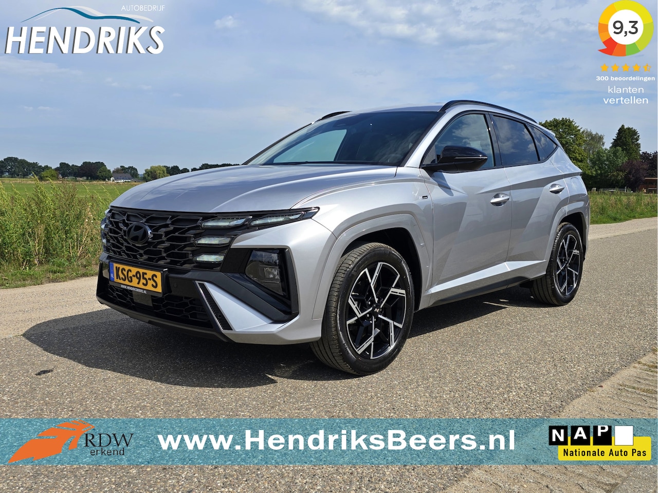 Hyundai Tucson - 1.6 T-GDI HEV N Line Sky - 225 Pk - Panoramadak - - AutoWereld.nl