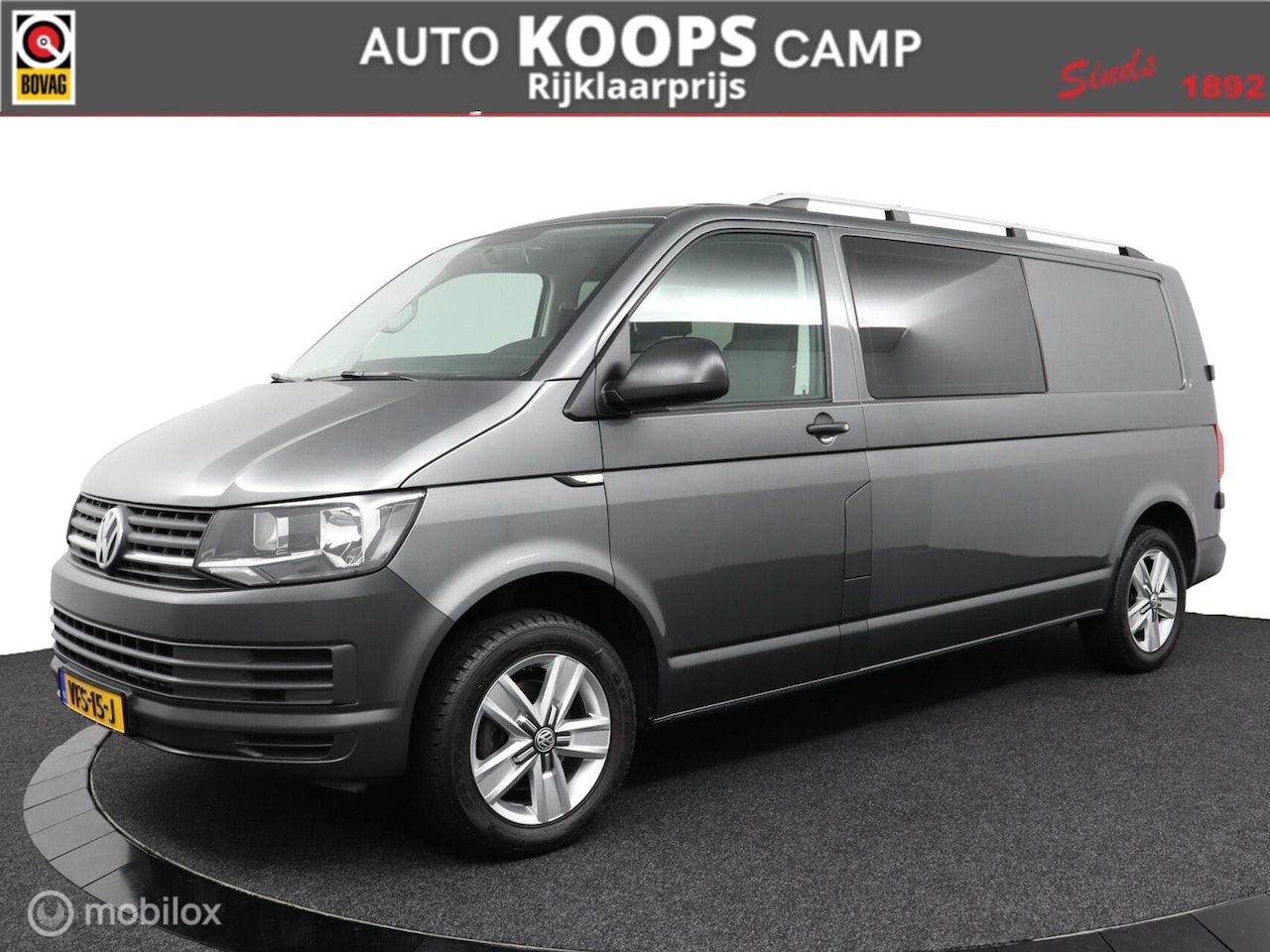 Volkswagen Transporter - 2.0 TDI L2H1 DC Comfortline Plus 2.0 TDI L2H1 DC Comfortline Plus - AutoWereld.nl