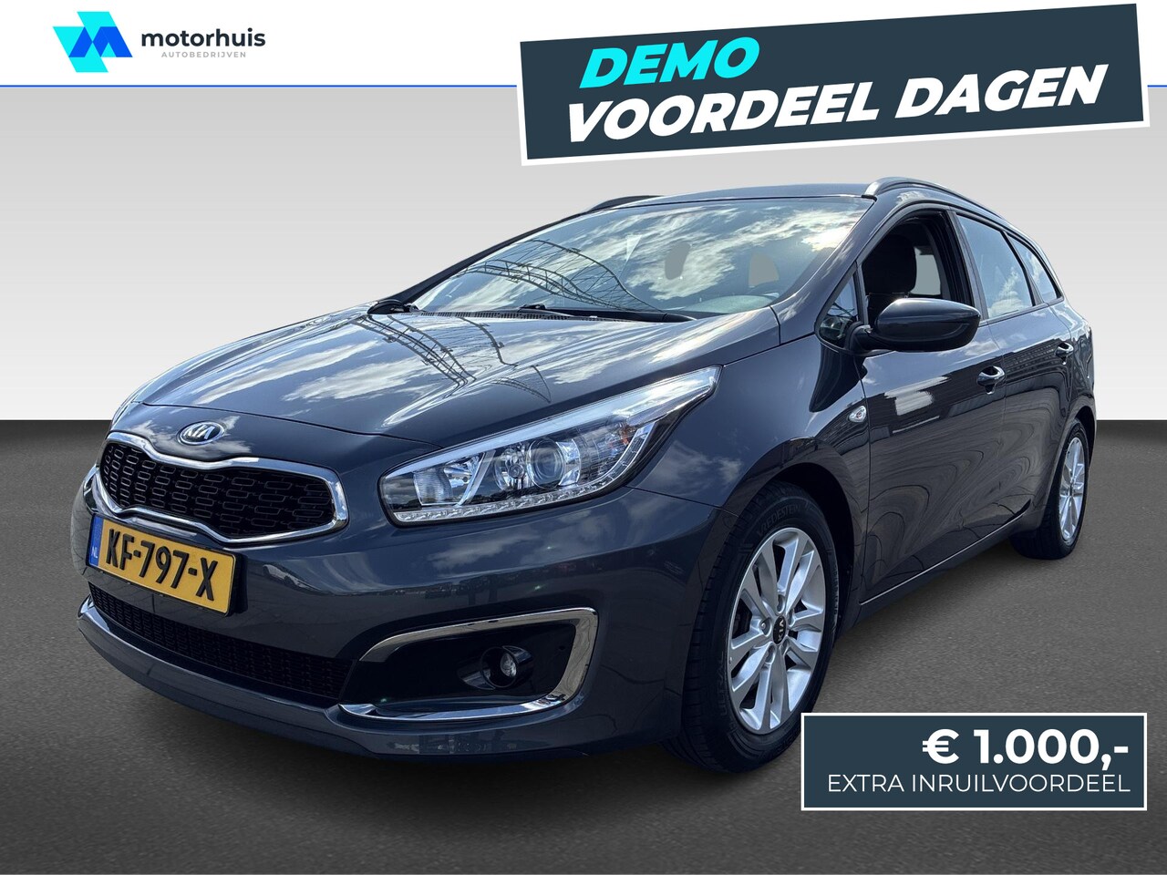 Kia Cee'd Sportswagon - Ceed 1.6 GDI First Edition | Achteruitrijcamera | Airco | Bluetooth telefoonvoorbereiding - AutoWereld.nl