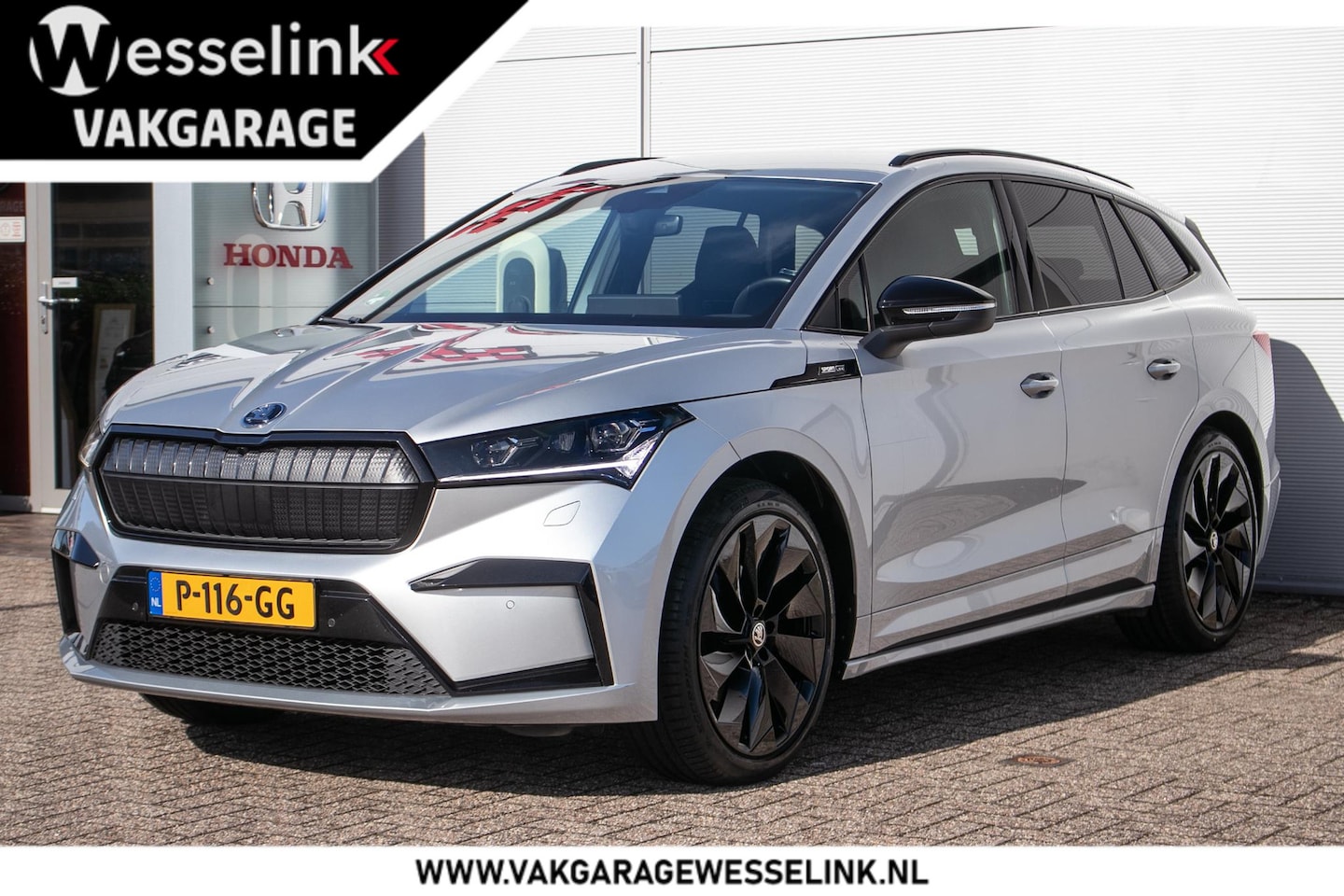 Skoda Enyaq iV - 60 Sportline - SOH 90% | Trekhaak Wegklapb. | Stoel+stuurverw. | 21" - AutoWereld.nl