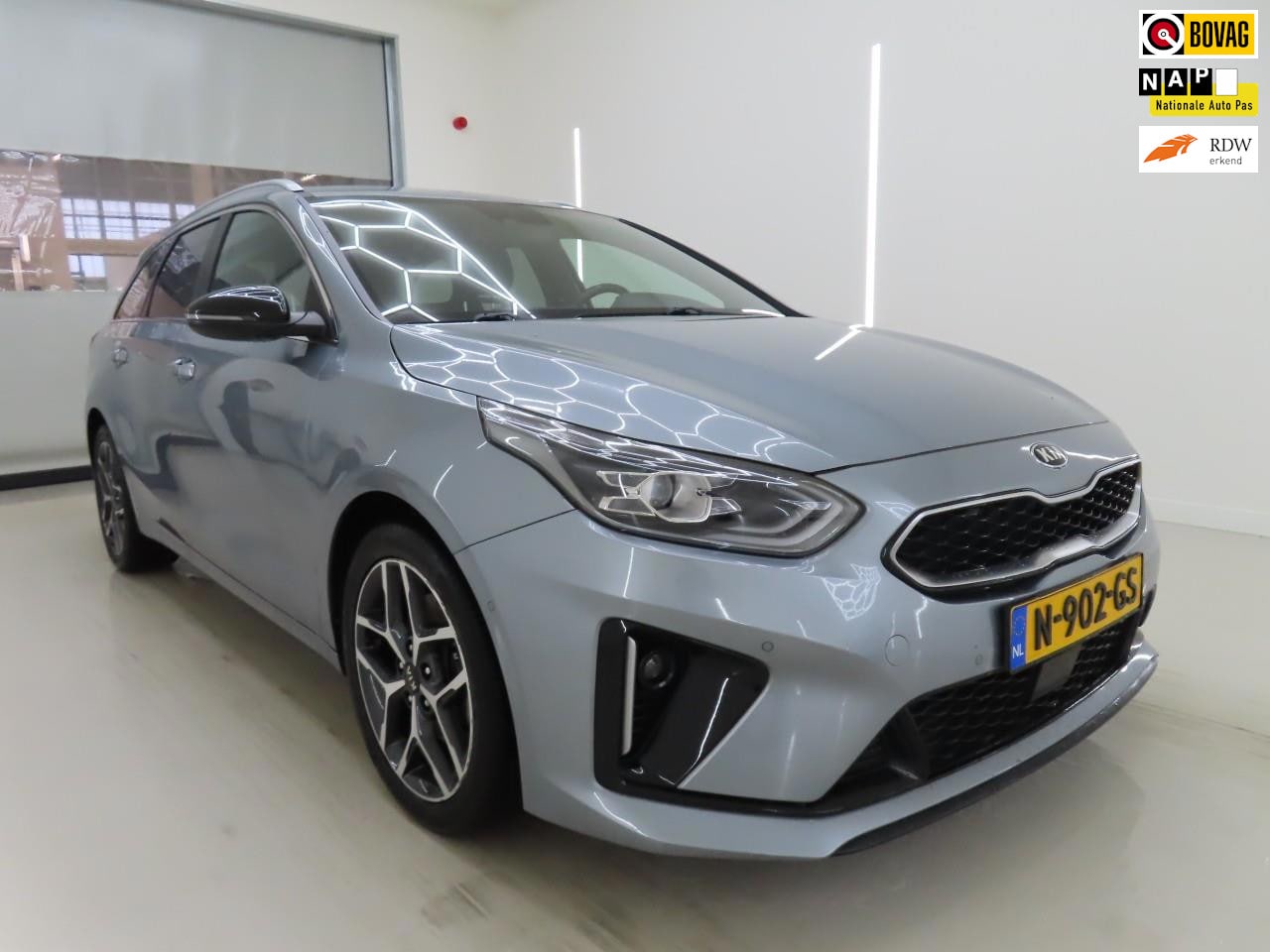 Kia Cee'd Sportswagon - Ceed 1.5 T-GDi 160PK MHEV GT-Line Edition+Led+Leder+stoel&stuur-verw+Navigatie+Camera = OK - AutoWereld.nl