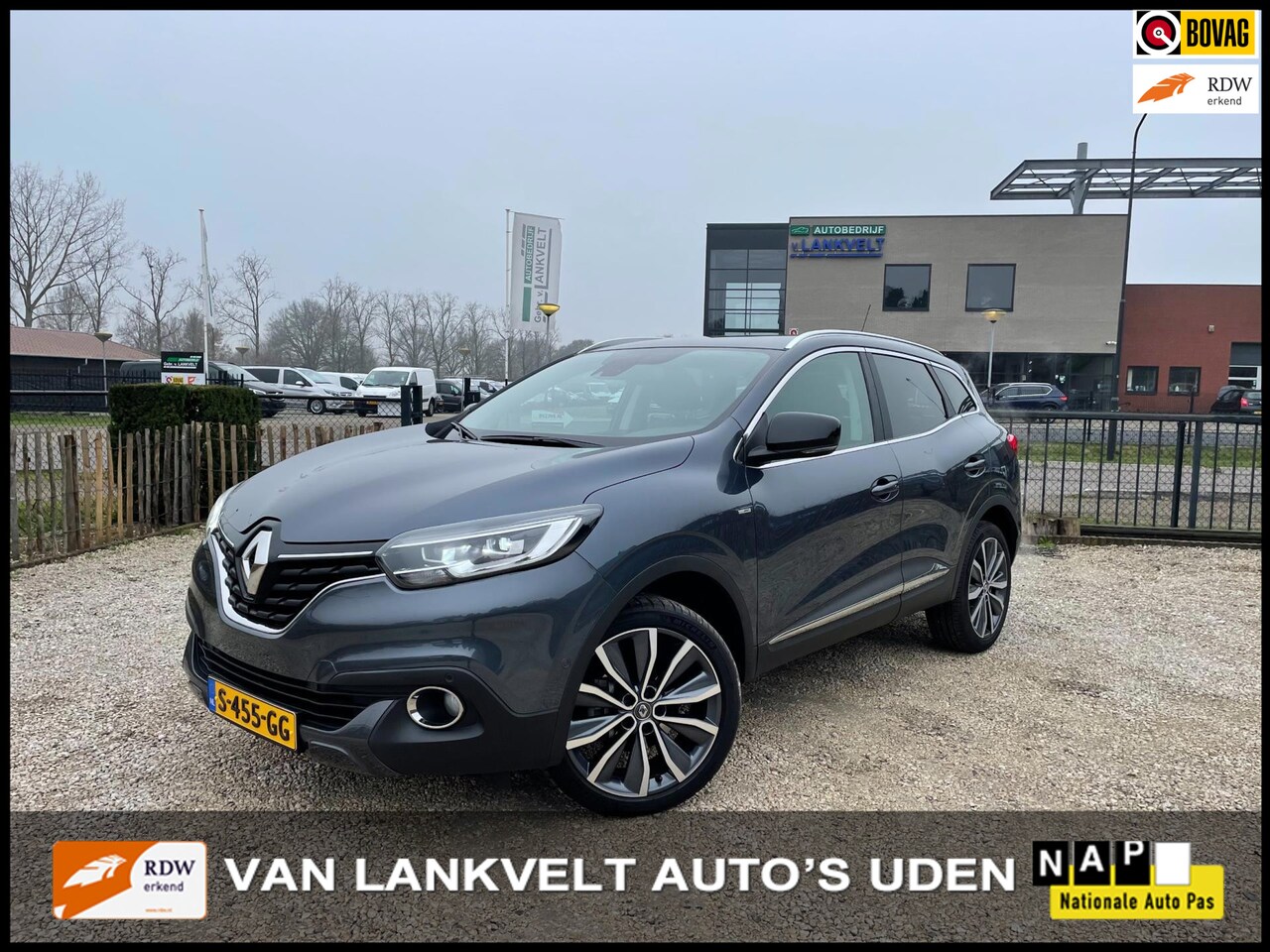 Renault Kadjar - 1.2 TCe Bose AUTOMAAT, Panorama, 19 inch, LED - AutoWereld.nl
