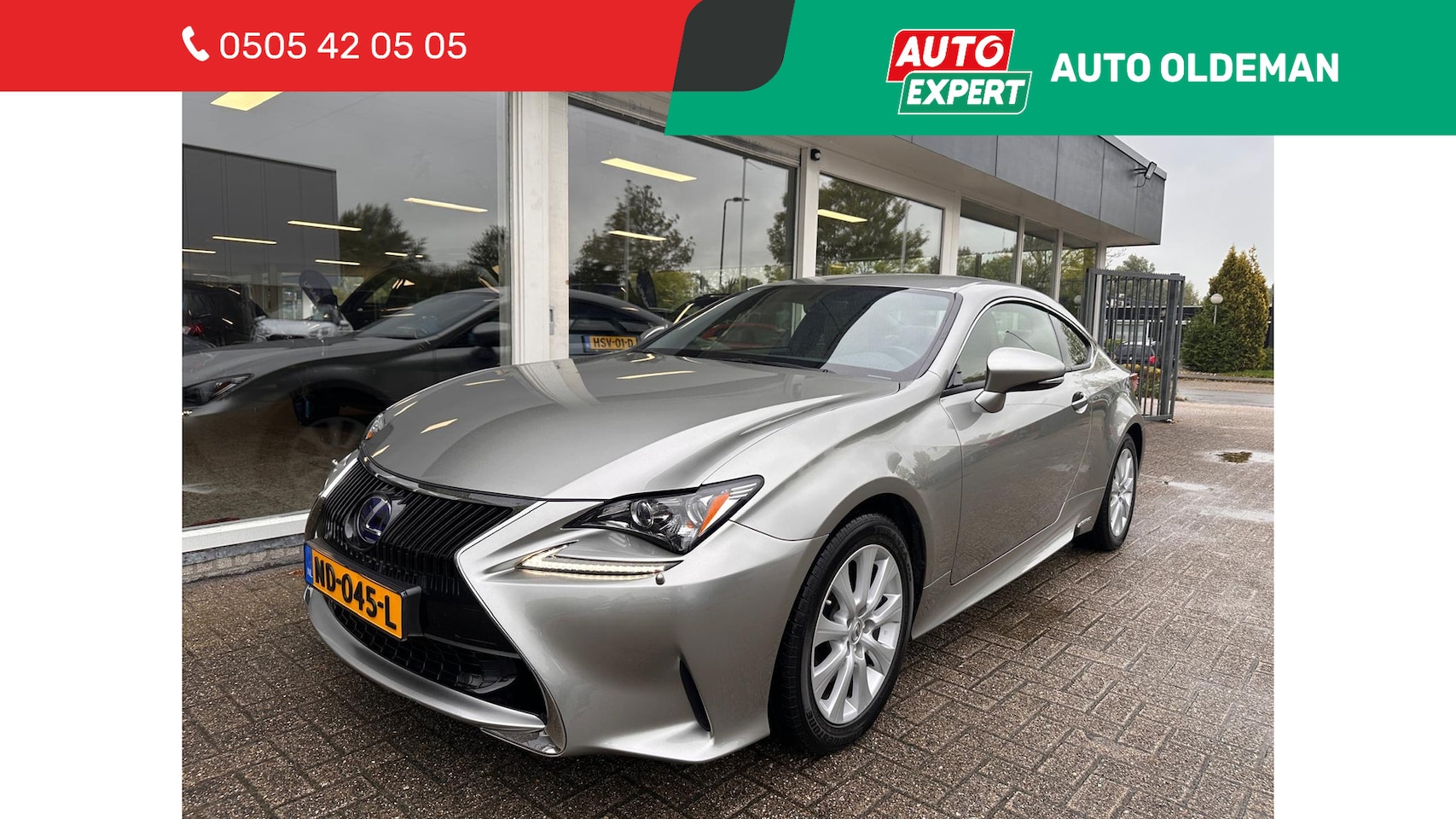 Lexus RC - 300h Business Line Pro Navi Leder Cruisecontrol - AutoWereld.nl