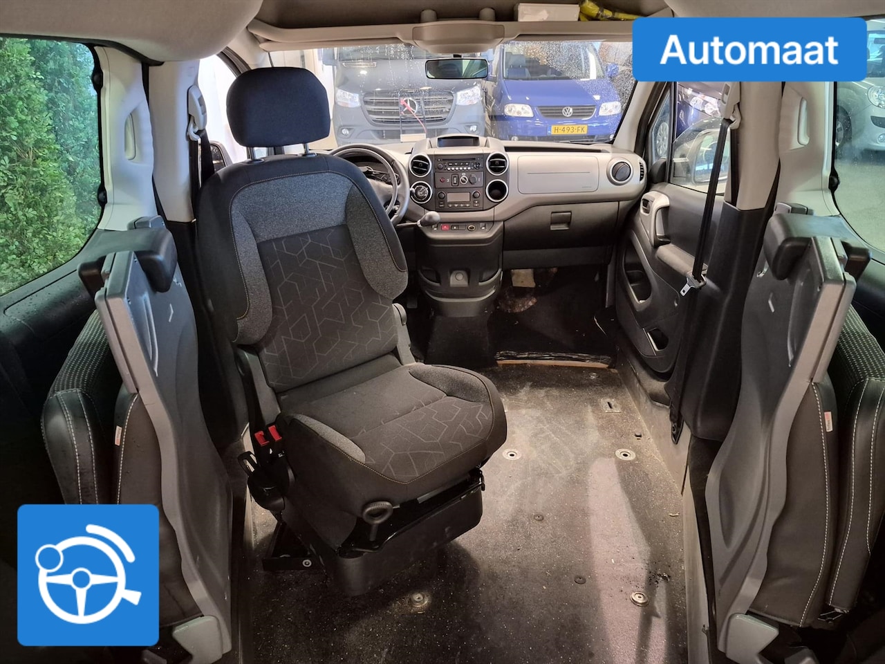Peugeot Partner - Rolstoelauto Automaat Zelfrijder Rolstoel 1e zitrij - AutoWereld.nl